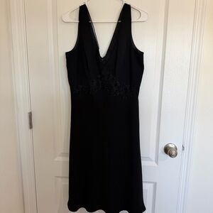 Chic Black Backless Dress